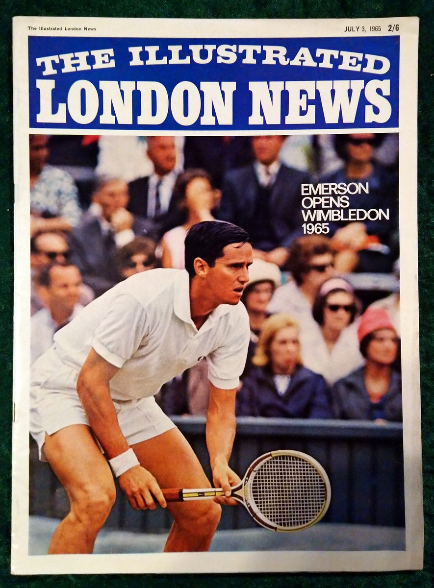 Illustrated London News July 3rd 1965. Emerson Opens Wimbledon. (LM023)