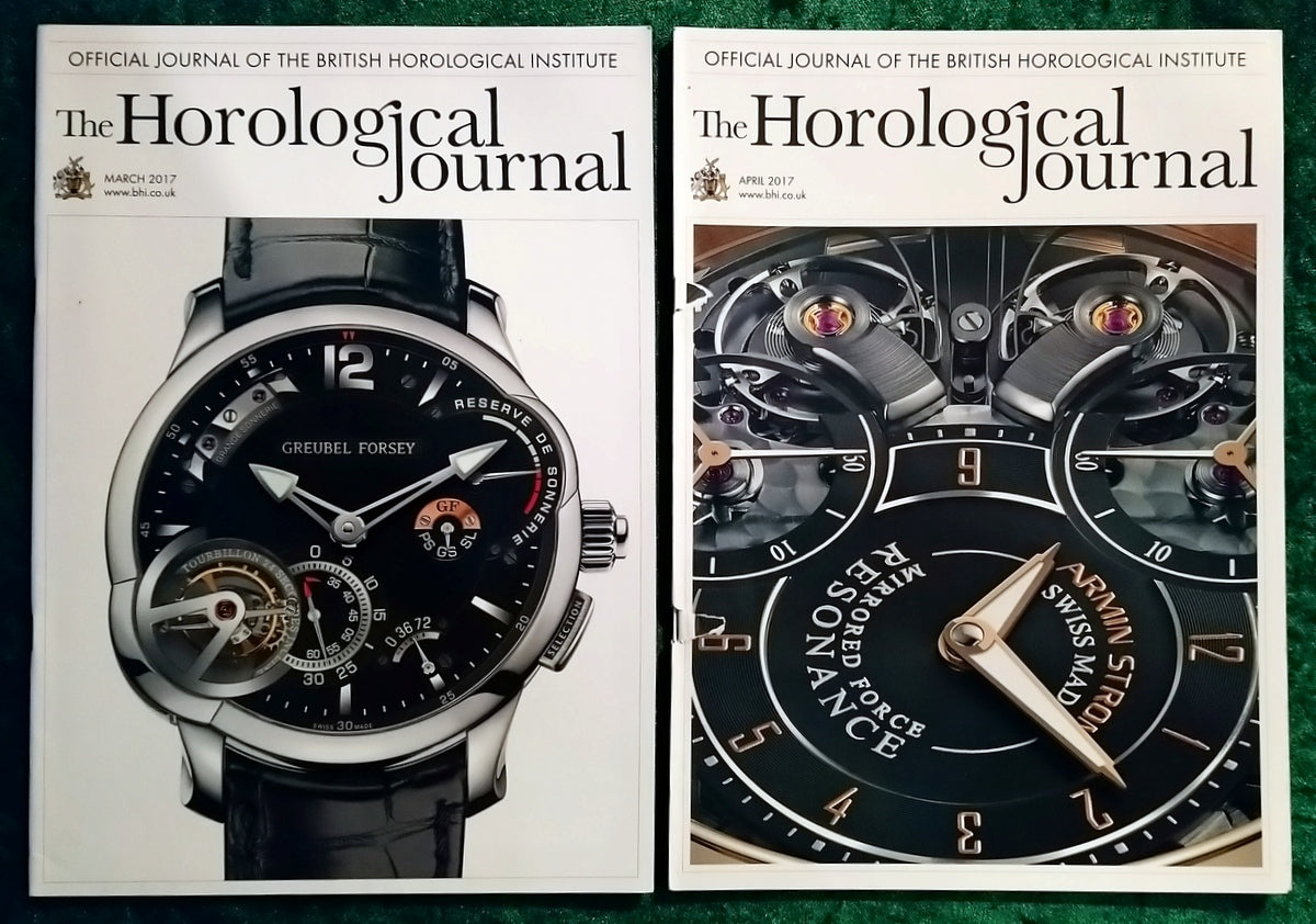 The Horological Journal. Full Year 2017. (MC121)