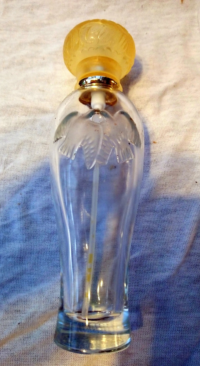 2 Vintage Glass Perfume Bottles. 4711 and Nina Ricci. (ref Nos145)