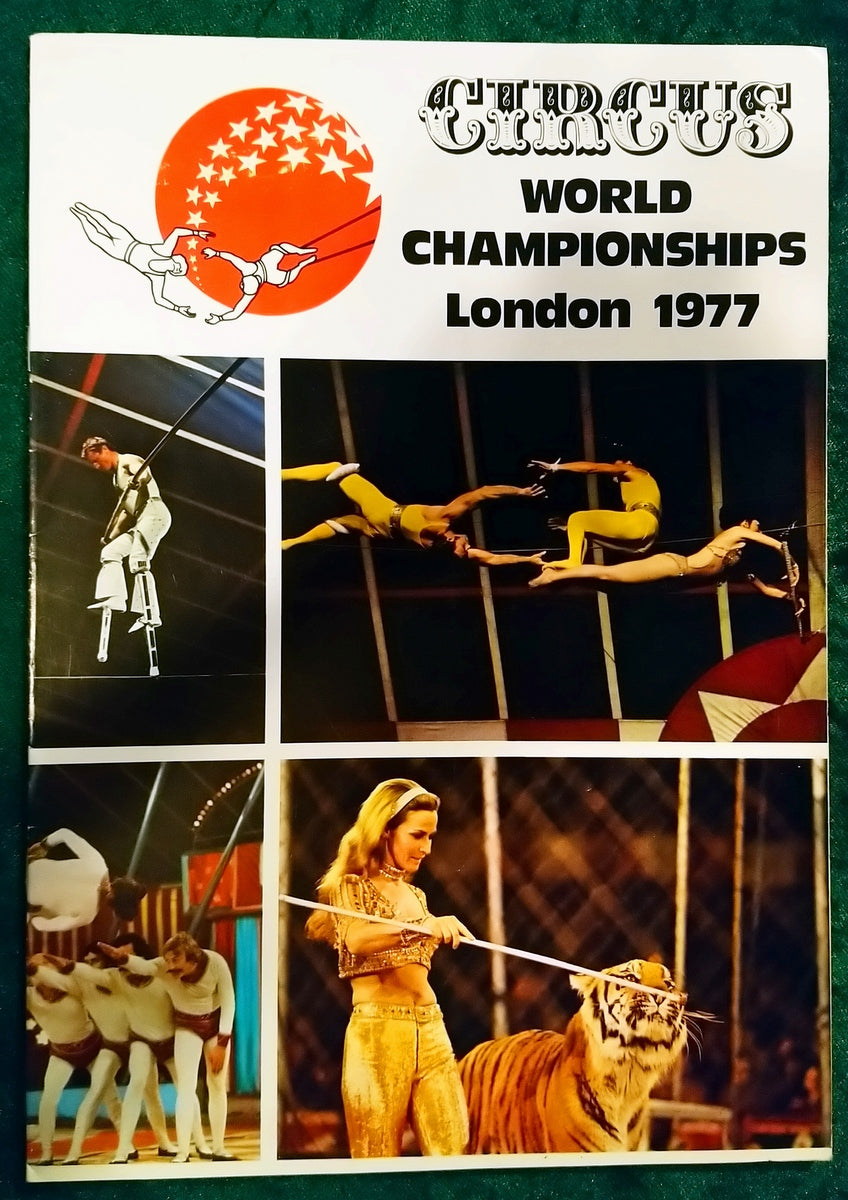 Circus Magazines and Programmes, Lot of 6. 1970's (M519)