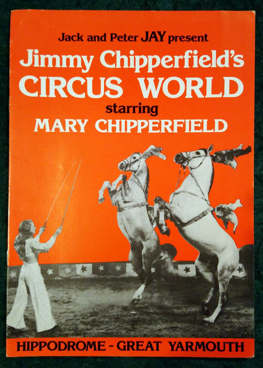 Circus Magazines and Programmes, Lot of 6. 1970's (M520)