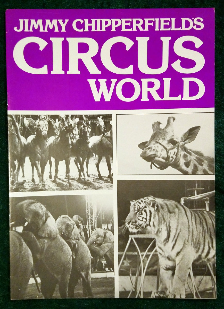 Circus Magazines and Programmes, Lot of 6. 1970's (M520)