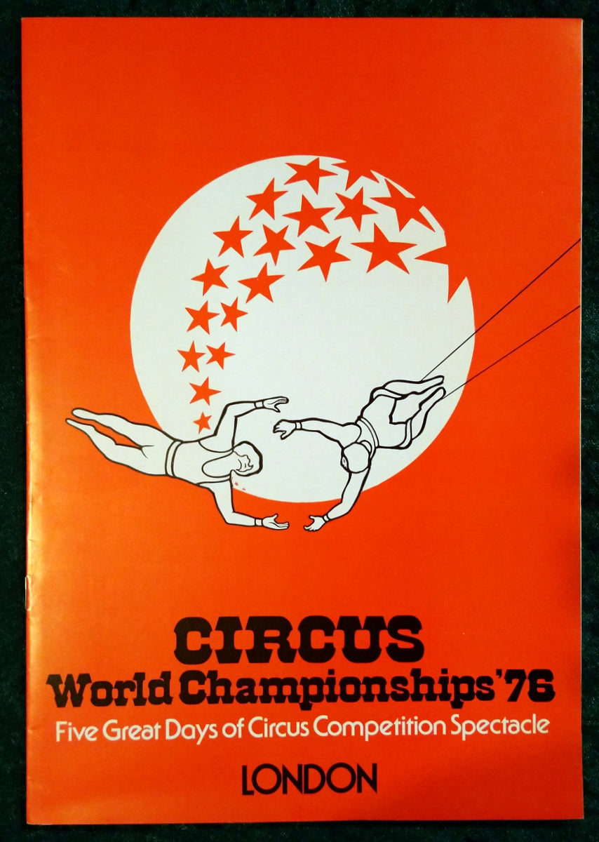 Circus Magazines and Programmes, Lot of 6. 1970's (M519)