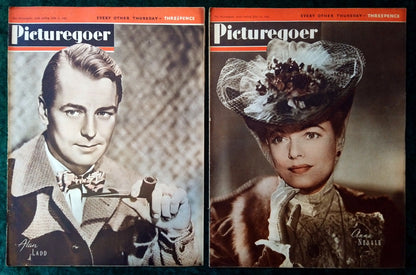 Picturegoer Magazine. Collection of 10 From 1947. (M512)