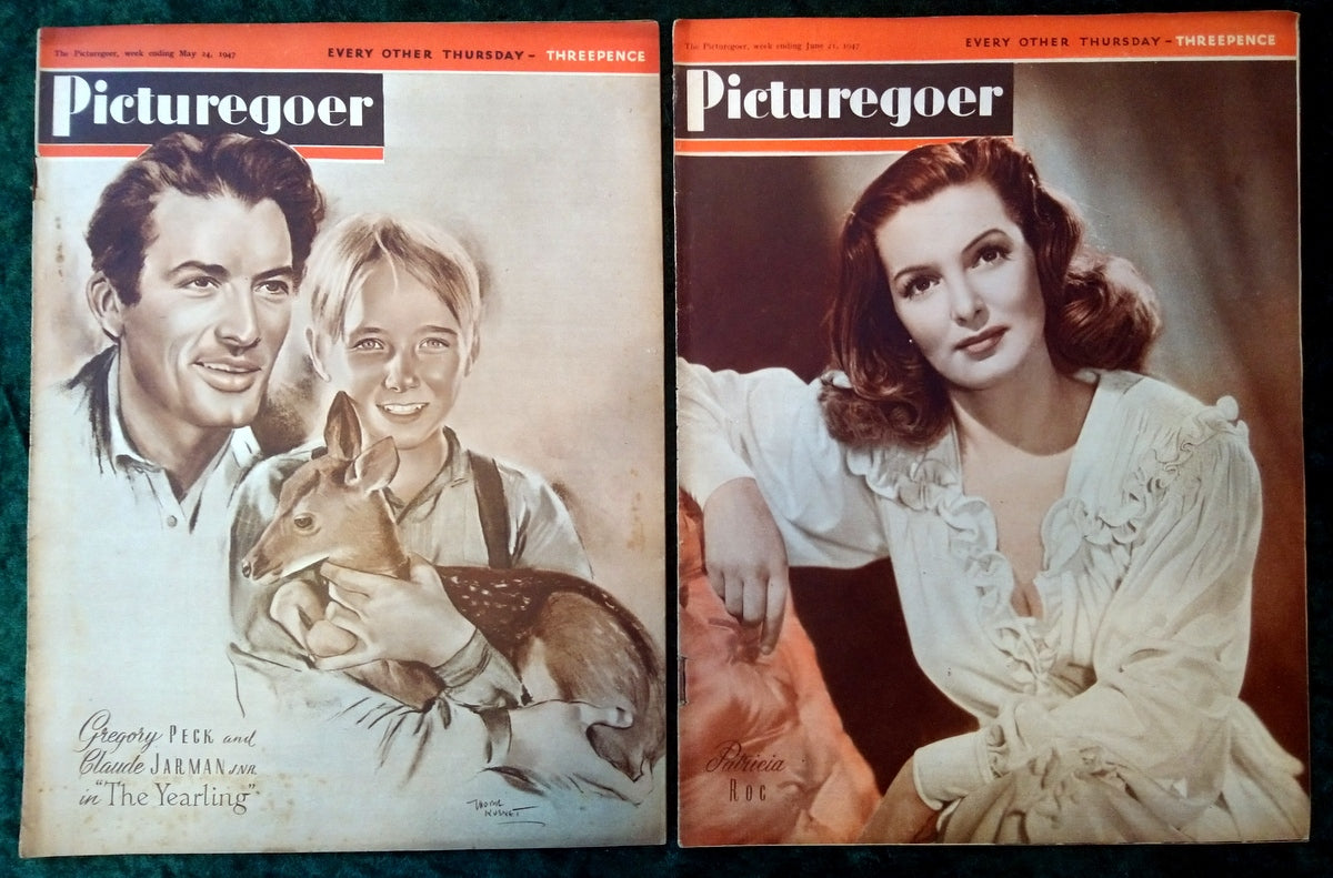 Picturegoer Magazine. Collection of 10 From 1947. (M512)