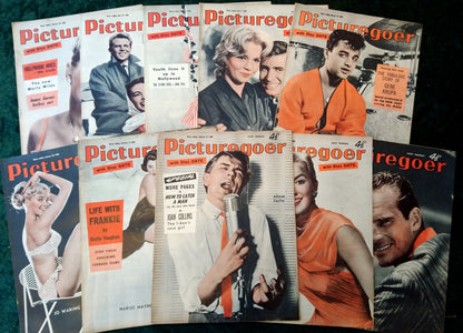 Picturegoer Magazine. Collection of 10 From 1960. (M513)