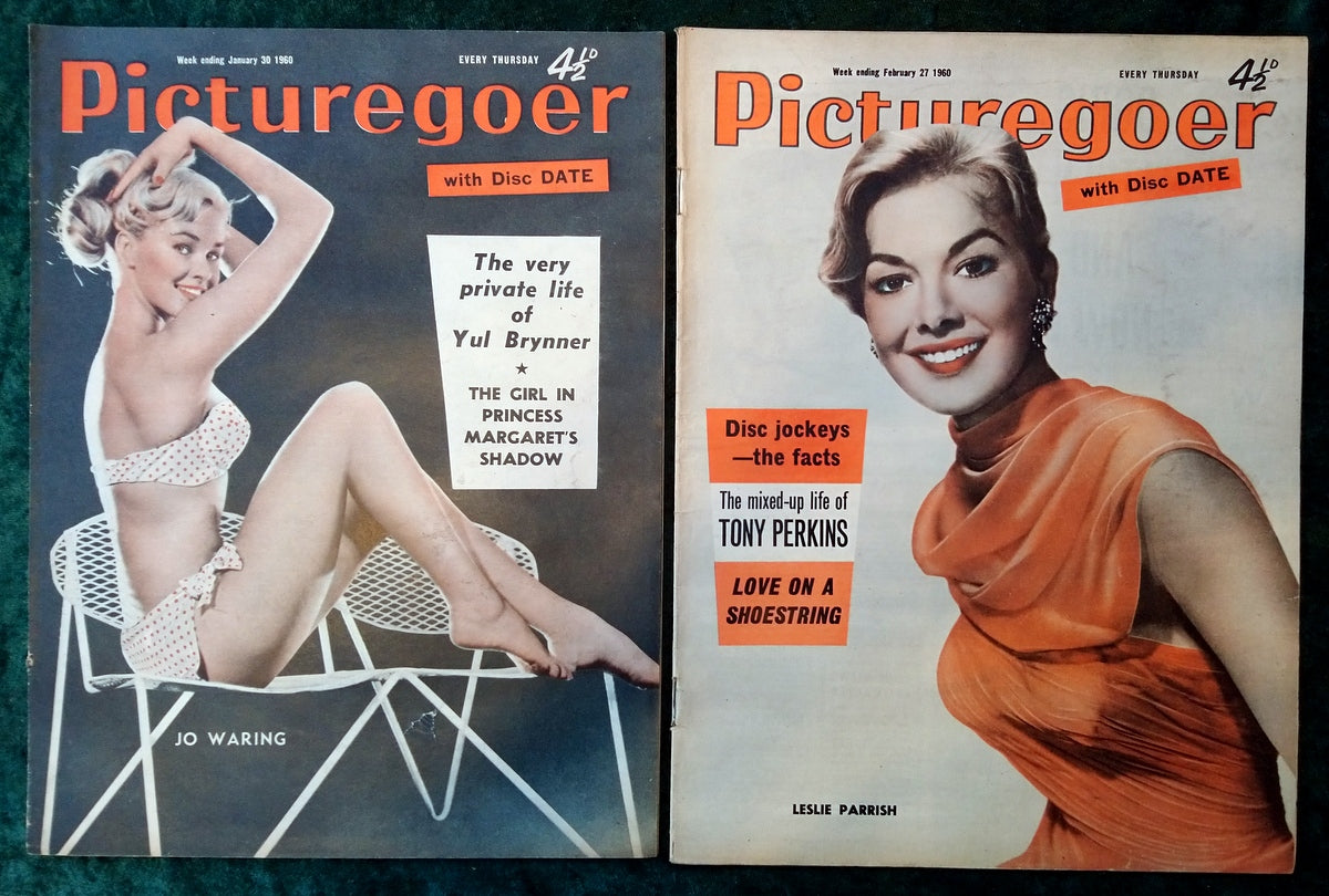 Picturegoer Magazine. Collection of 10 From 1960. (M513)