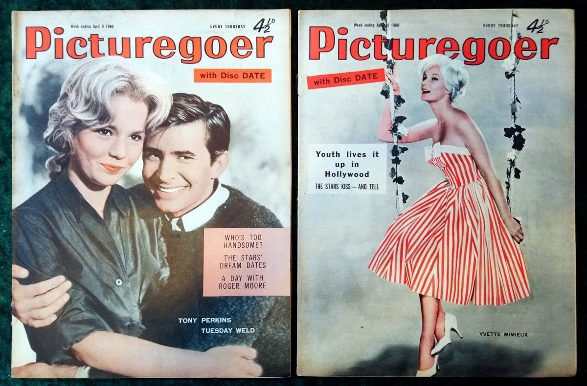 Picturegoer Magazine. Collection of 10 From 1960. (M513)