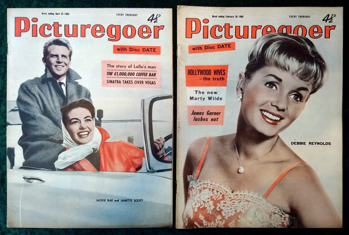 Picturegoer Magazine. Collection of 10 From 1960. (M513)