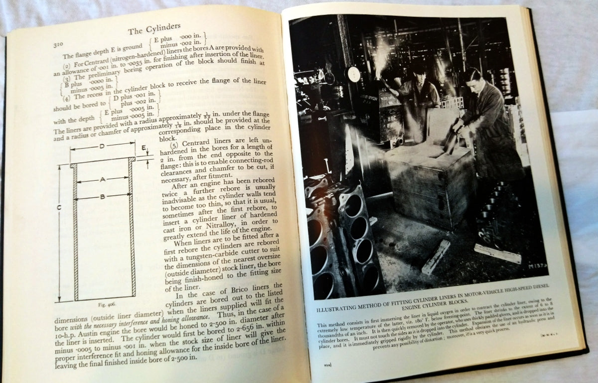 The Modern Motor Engineer 1948. 4 Volumes. Rare. (ref b218)