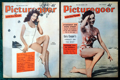 Picturegoer Magazine. Collection of 10 From 1959. (M514)