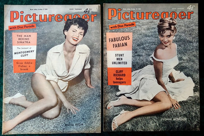 Picturegoer Magazine. Collection of 10 From 1959. (M514)