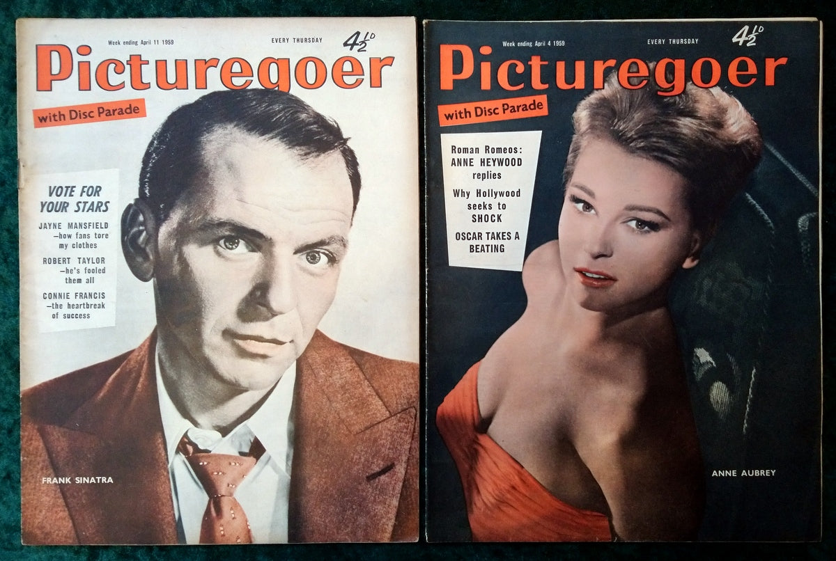 Picturegoer Magazine. Collection of 10 From 1959. (M515)