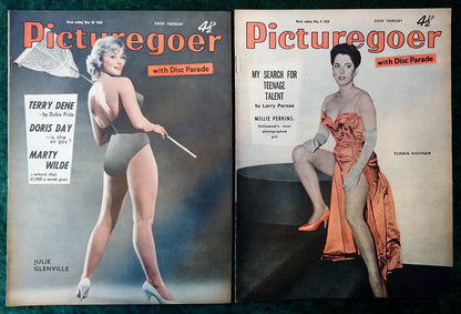 Picturegoer Magazine. Collection of 10 From 1959. (M515)