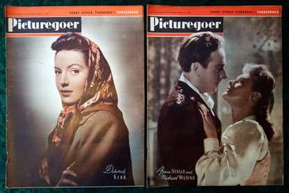 Picturegoer Magazine. Collection of 10 From 1946. (M516)
