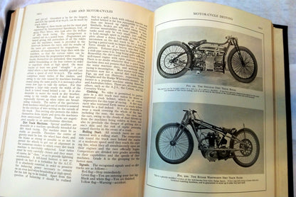 Cars & Motor Cycles 1928. 3 Volumes. Rare. (ref b217)