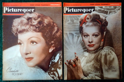 Picturegoer Magazine. Collection of 10 From 1946. (M517)