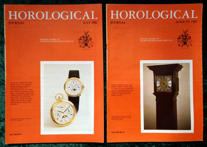 The Horological Journal. Full Year 1982. (MC125)