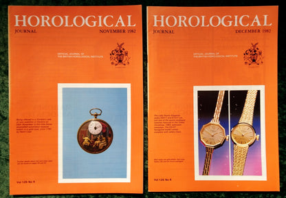 The Horological Journal. Full Year 1982. (MC125)