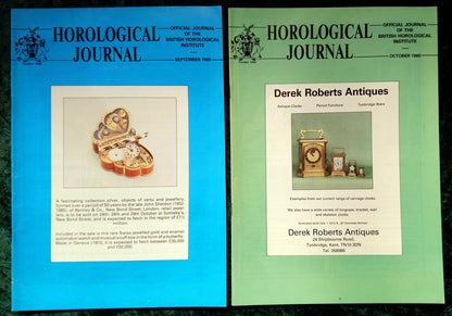 The Horological Journal. Full Year 1985. (MC124)