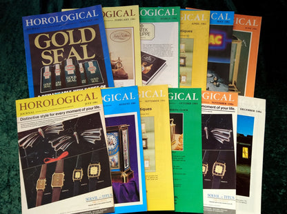 The Horological Journal. Full Year 1984. (MC123)