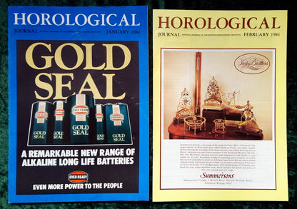 The Horological Journal. Full Year 1984. (MC123)