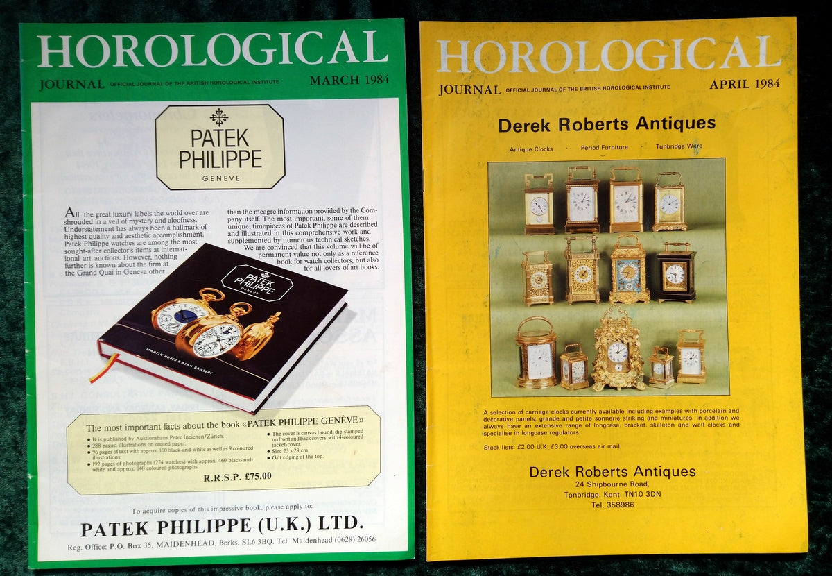 The Horological Journal. Full Year 1984. (MC123)