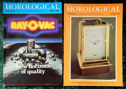 The Horological Journal. Full Year 1984. (MC123)