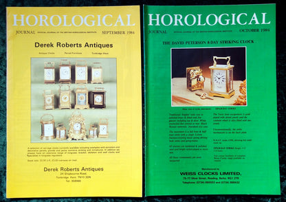 The Horological Journal. Full Year 1984. (MC123)