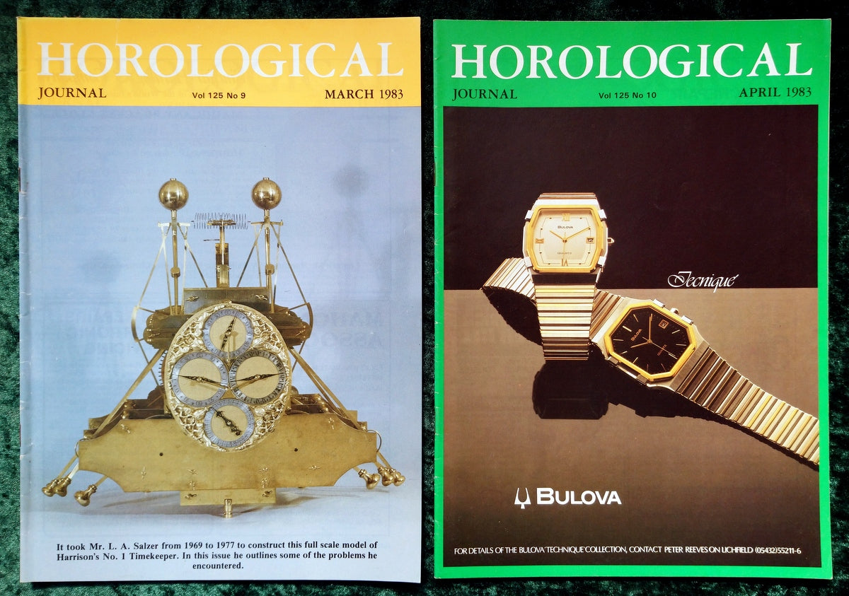 The Horological Journal. Full Year 1983. (MC122)