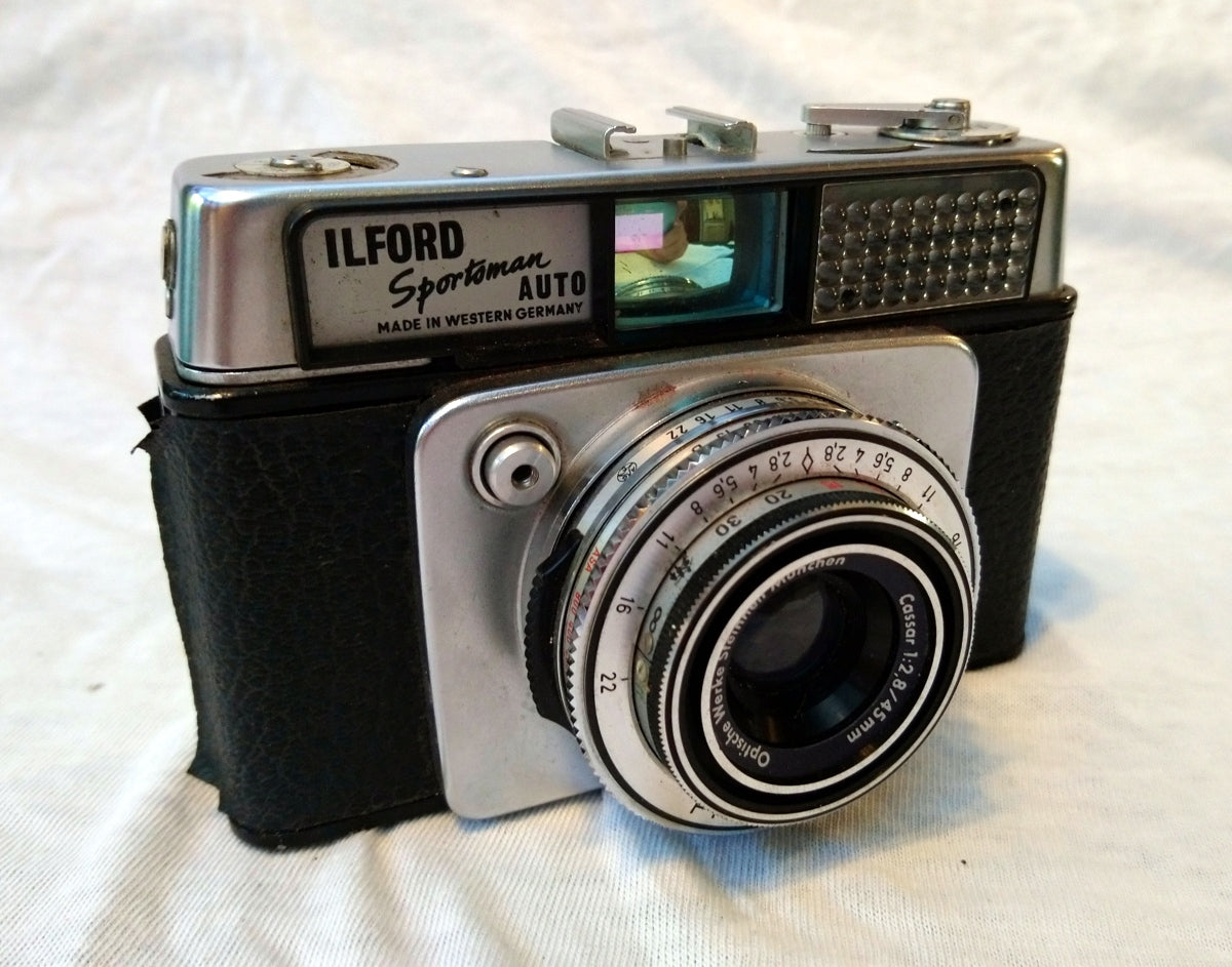 Ilford Sportsman Auto Camera 1950's (ref Nos156)