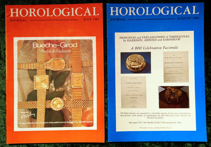 The Horological Journal. Full Year 1983. (MC122)