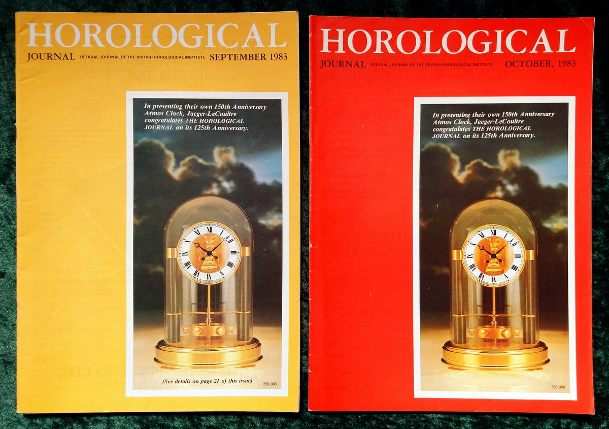 The Horological Journal. Full Year 1983. (MC122)