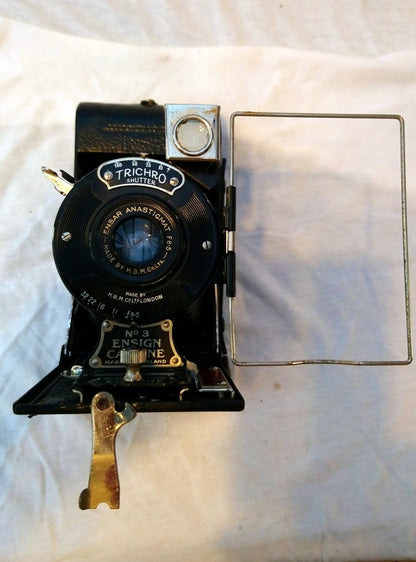 Ensign Carbine No.3 Folding Camera 1930's (ref Nos160)