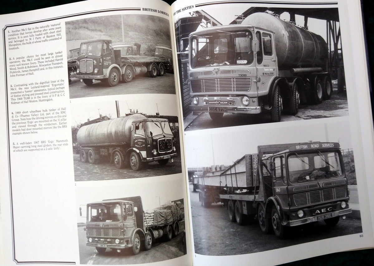 British Lorries of the Sixties by Peter Davies. (ref b366)