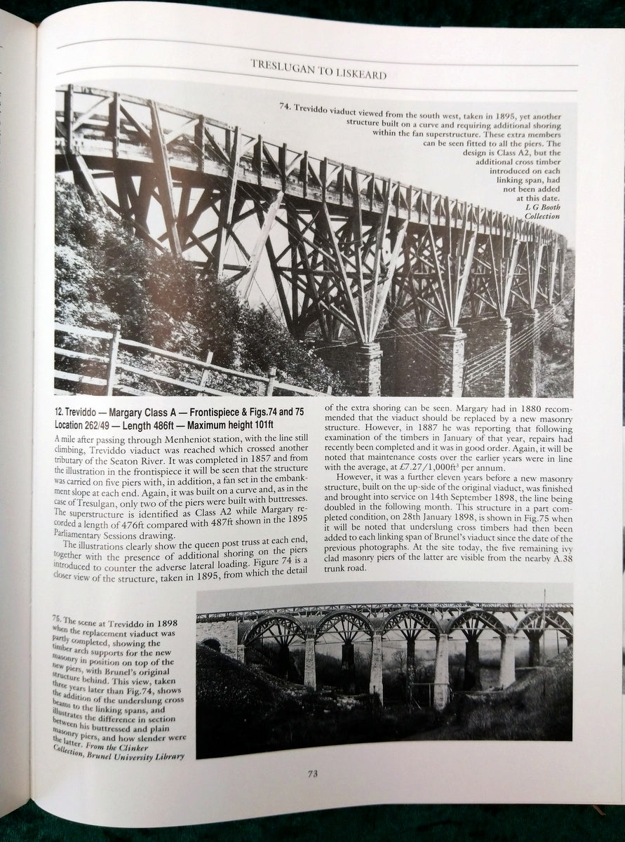 Brunel's Cornish Viaducts by John Binding. (ref b331)