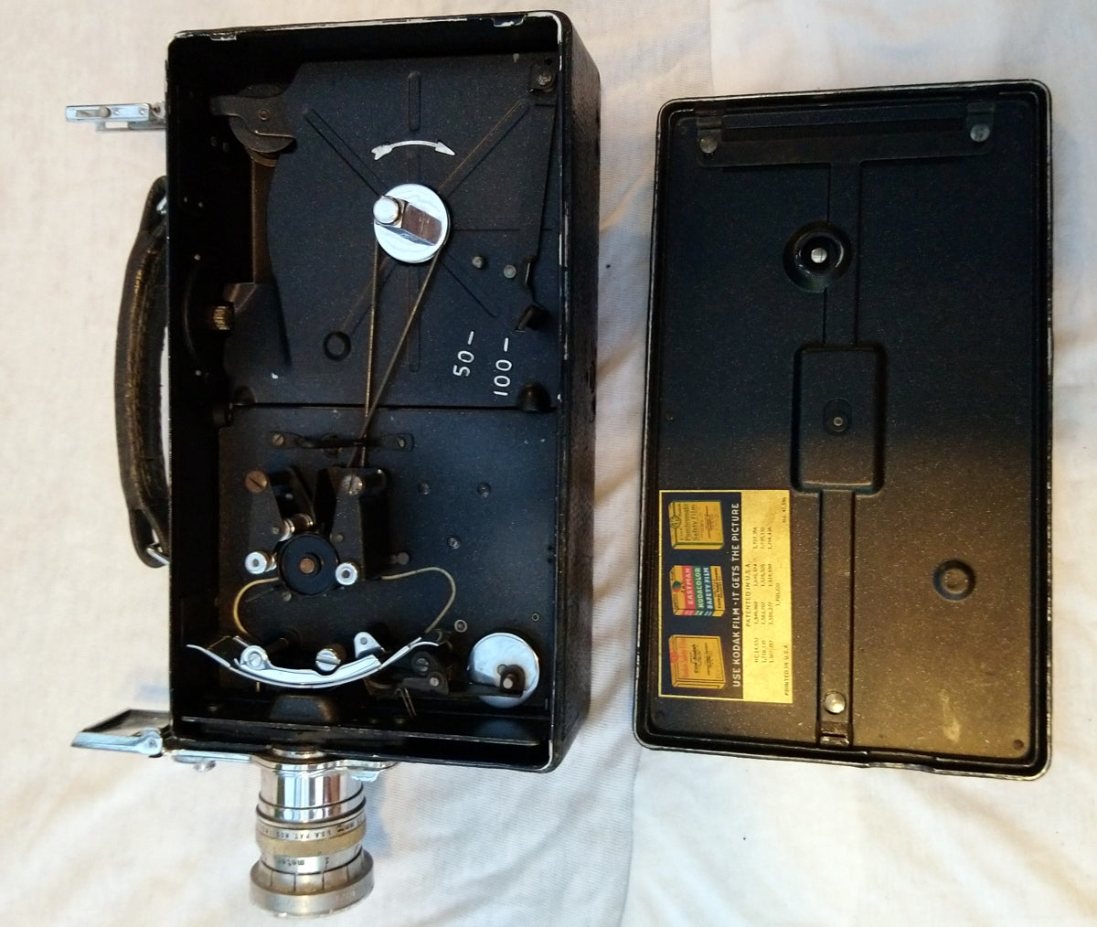 Kodak Model K Cine Camera 1930's with German Plate (ref Nos165)