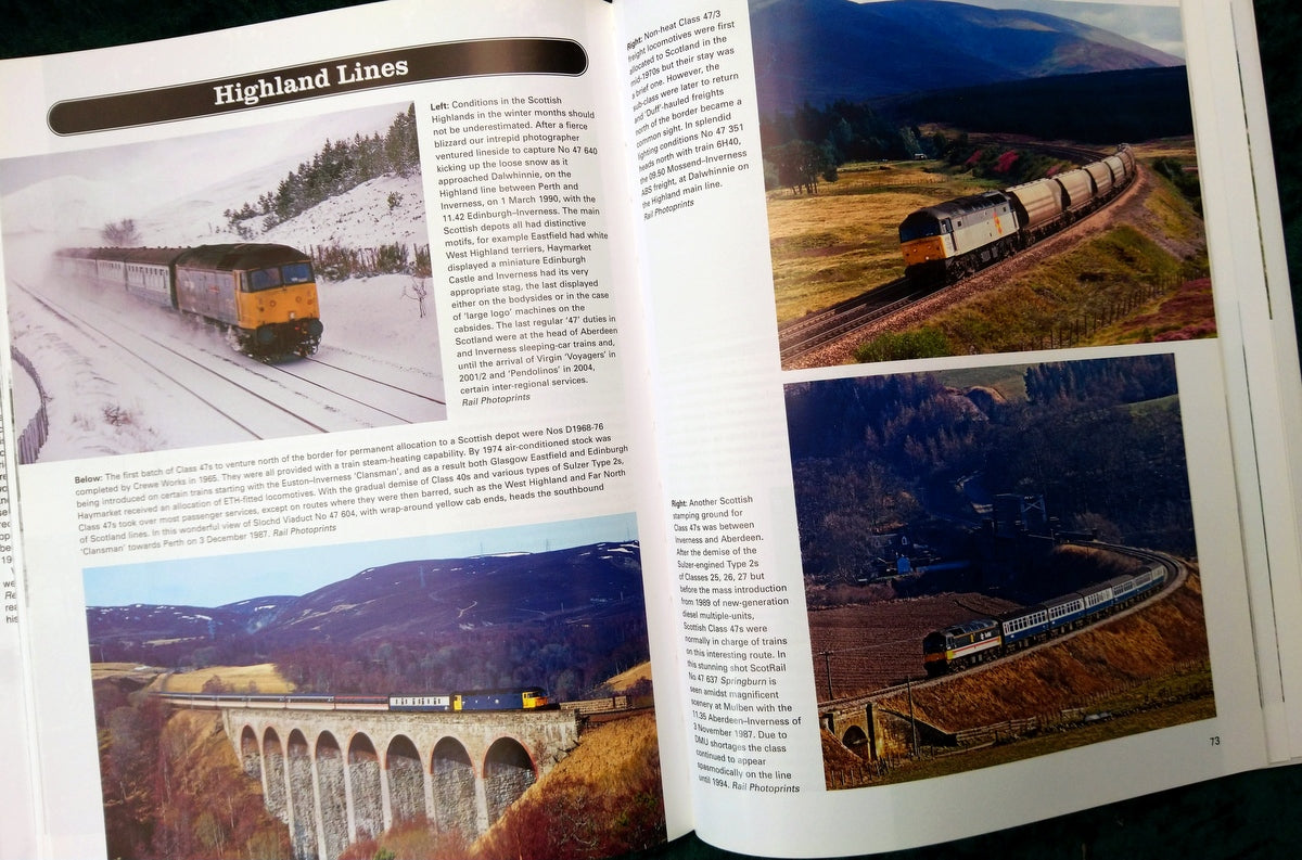 Diesel Retrospective Class 47 by John Vaughan. (ref b332)
