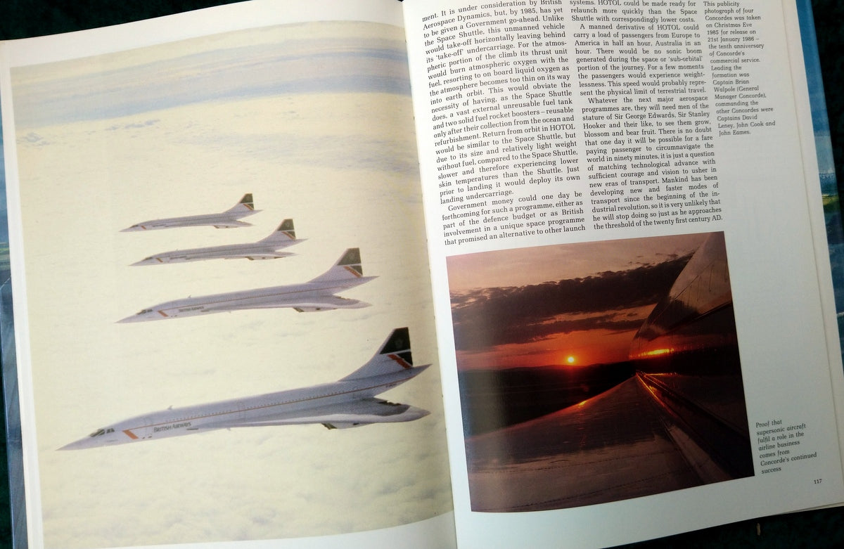 The Concorde Story by Christopher Orlebar. (ref b335)