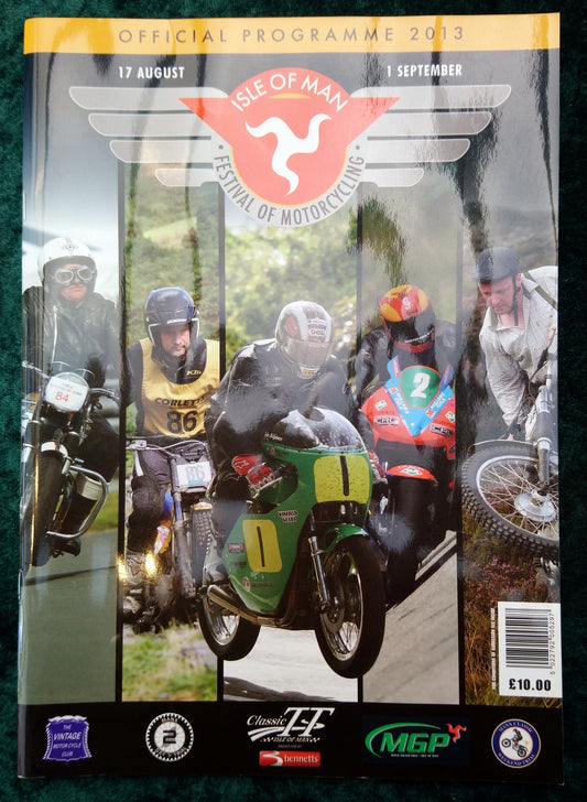 Isle of Man TT 2013 Official Programme. (M267)