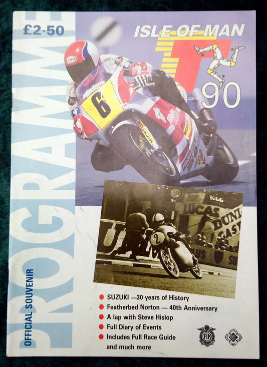 Isle of Man TT 1990 Official Programme. (M269)
