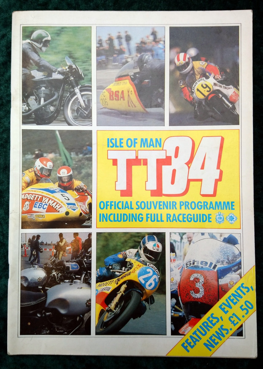 Isle of Man TT 1984 Official Programme. (M279)
