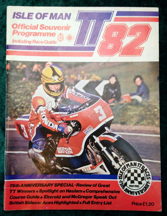 Isle of Man TT 1982 Official Programme. (M283)