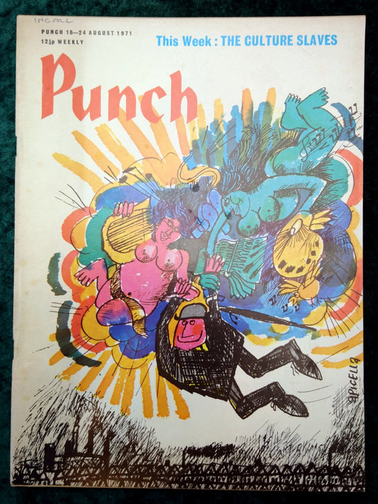 Punch Magazine The Culture Slaves. August 18th-24th 1971. (M304)