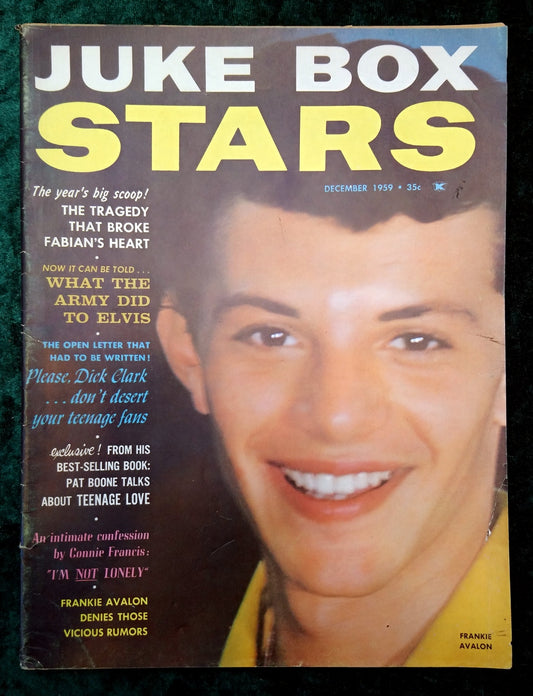 Juke Box Stars December 1959. (M327)