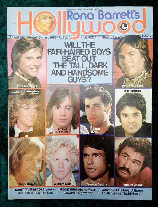 Rona Barrett's Hollywood. November 1978 (M313)