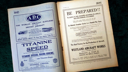 Flight Magazine September 7th 1922. (M525)
