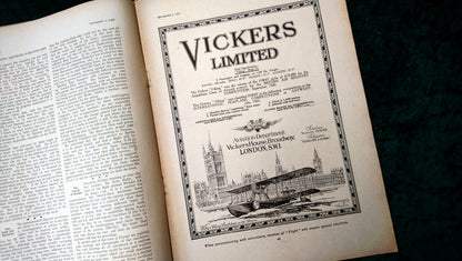 Flight Magazine September 7th 1922. (M525)