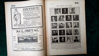 Flight Magazine September 7th 1922. (M525)