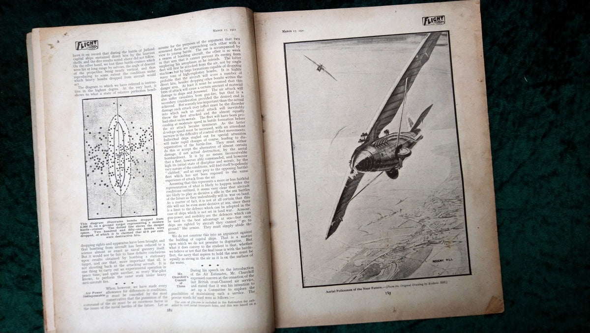 Flight Magazine March 17th 1921. (M527)